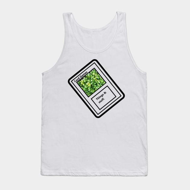 Card games rule Tank Top by Uberhunt Un-unique designs